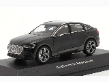 AUDI E-TRON SPORTBACK 2020 BLACK 1-43 SCALE CODE4300127